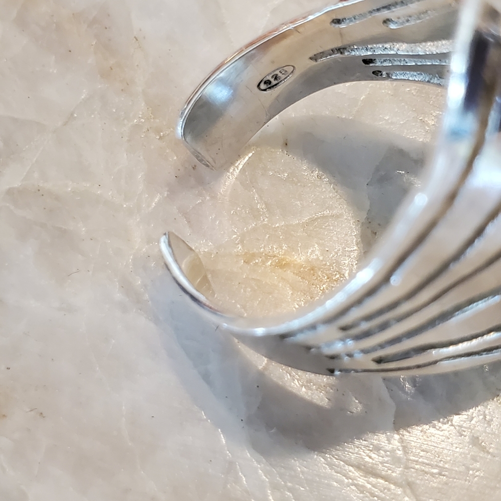 Silver Armor Ring - image 3